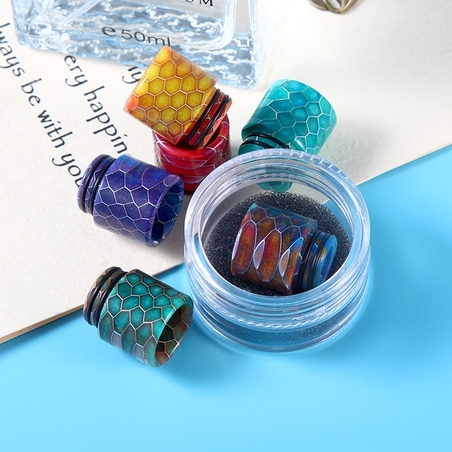 Drip Tip Resine Alvéole TFV8 / TFV12 Drip Tip Resine Alvéole TFV8 / TFV12