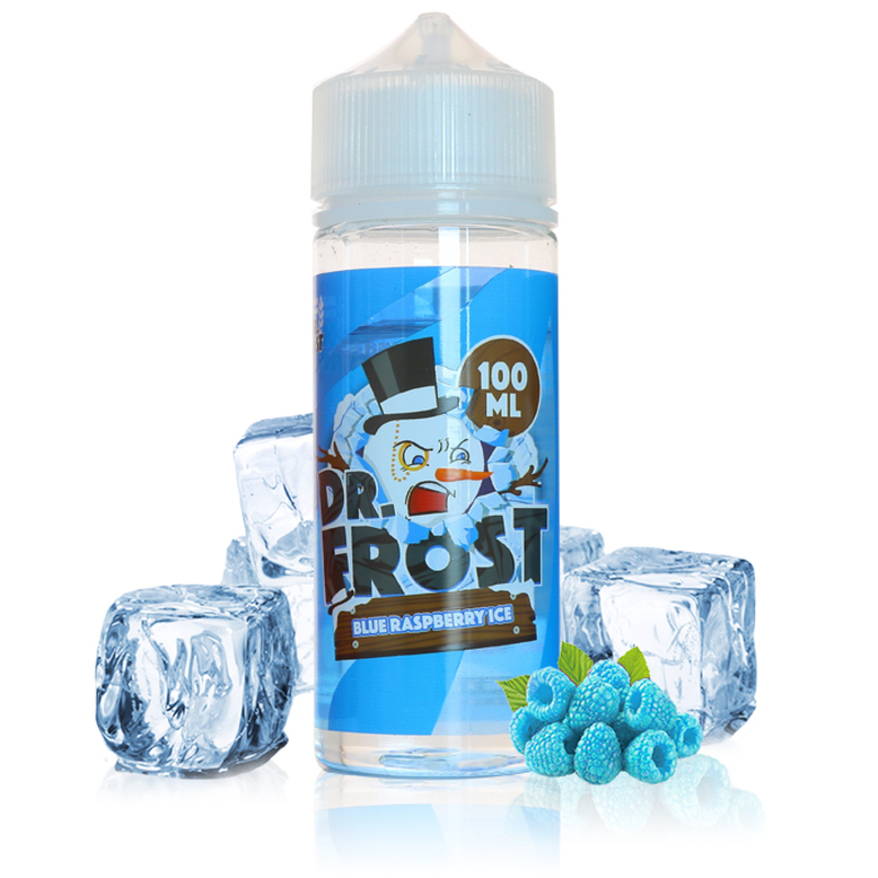 Eliquide Blue Raspberry Ice, eliquide Dr Frost 100ml, e liquide à la