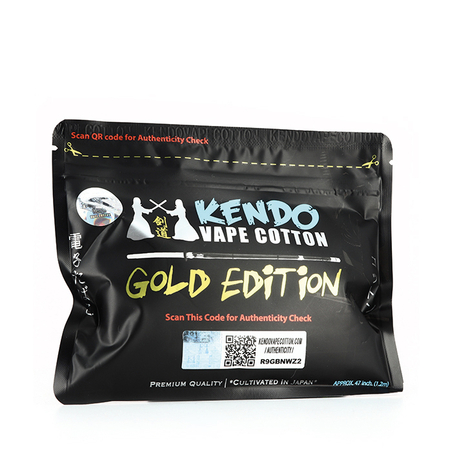 Kendo Vape Cotton Gold Edition Kendo Vape Cotton Gold Edition