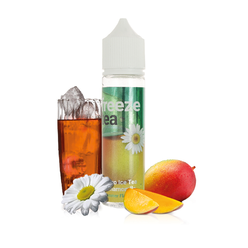 E liquide Mango Ice Tea Chamomile, eliquide 50ml Freeze Tea, eliquide