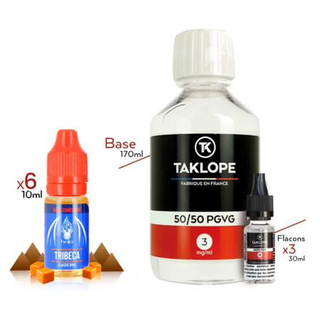Pack DIY Tribeca 260ml 50/50 3mg - Halo