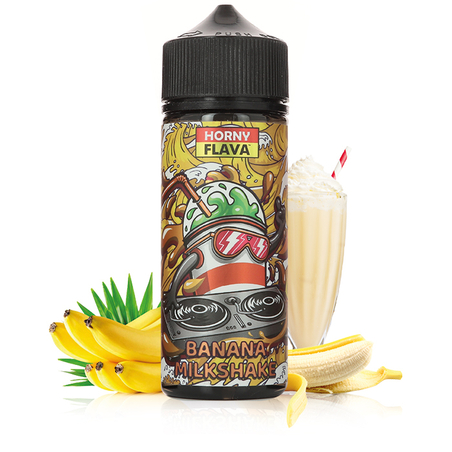 Banana Milkshake 100ml - Horny Flava