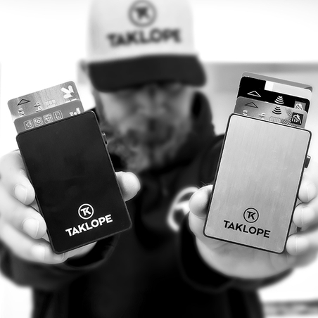 Porte cartes Taklope, ranger vos cartes dans un porte carte design, porte cartes - Taklope