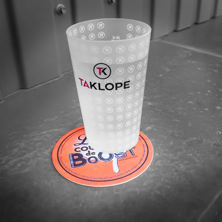 Sous bock Taklope, sous verre taklope, sous bock diy - Taklope