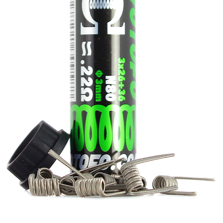 Coils Ni80 Alien Prebuilt 0.22 Ohm - Wotofo Coils Ni80 Alien Prebuilt 0.22 Ohm - Wotofo