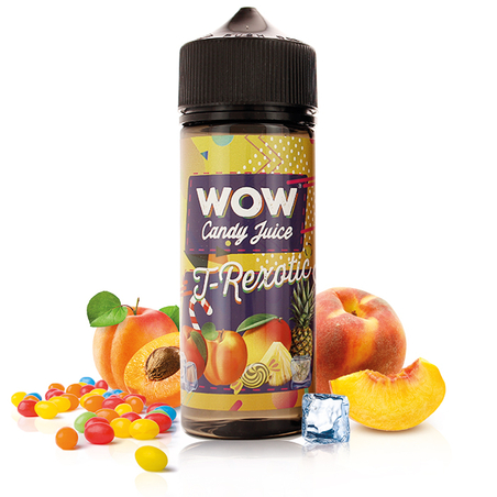 T-Rexotic 100ml - Wow Candy Juice by Made in Vape