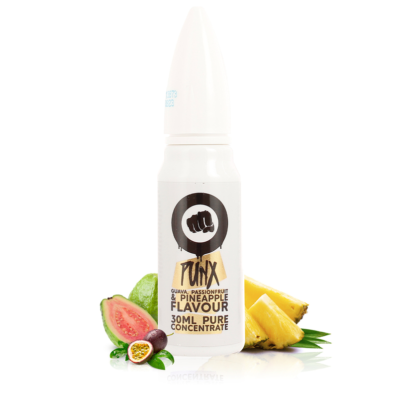 Concentré Guava, Passionfruit & Pineapple - Punx by Riot Squad Concentré Guava, Passionfruit & Pineapple - Punx by Riot Squad