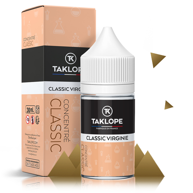 Concentré Classic Virginie 30ml - Taklope Concentré Classic Virginie 30ml - Taklope