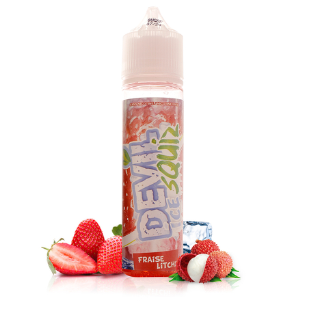 Fraise Litchi Ice 50ml - Devil Squiz