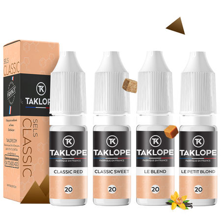Pack Classic sel de nicotine - Taklope