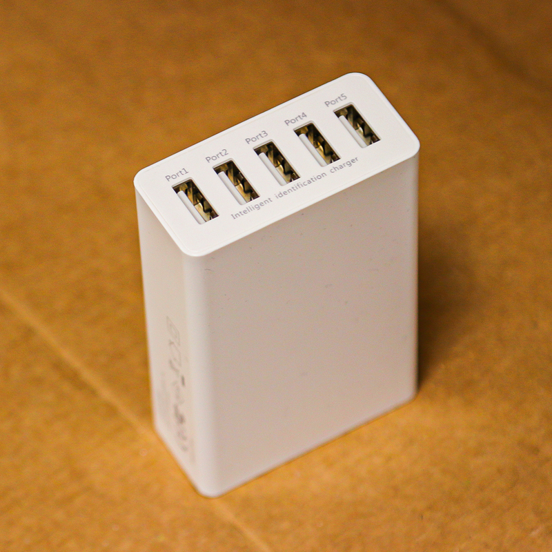Chargeur Secteur 5 ports USB Type A 8A - Wave Concept
