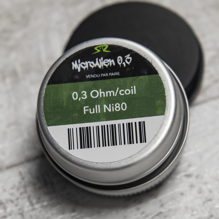 Micro Alien Ni80 0.3 Ohm - Ohm My Build