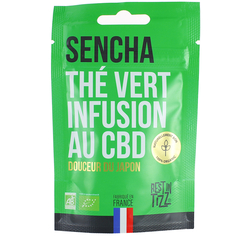 Sencha Thé Vert Infusion BIO au CBD - Rest in Tizz