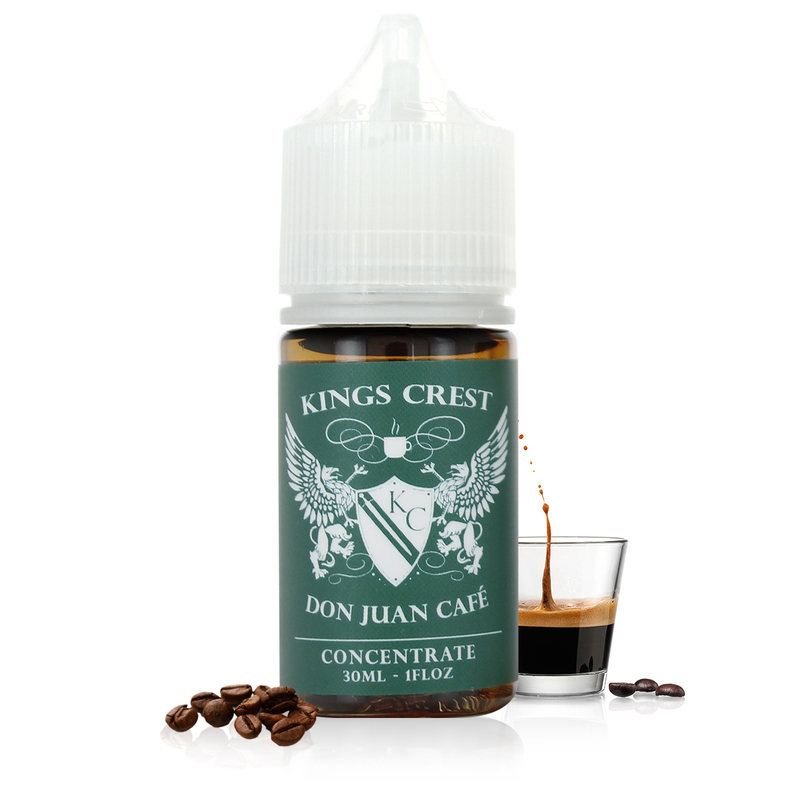 Concentré Don Juan Cafe 30ml - Kings Crest Concentré Don Juan Cafe 30ml - Kings Crest