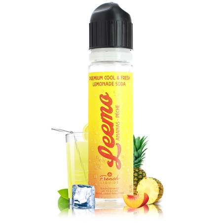 Ananas Pêche 50ml Leemo - Le French Liquide