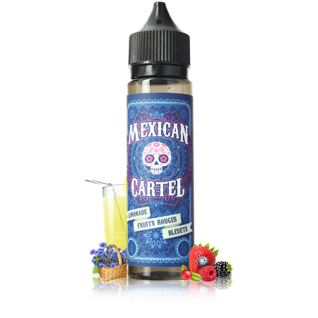 Limonade Fruits Rouges Bleuets 50ml - Mexican Cartel
