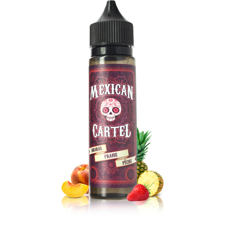 Ananas Fraise Pêche 50ml - Mexican Cartel