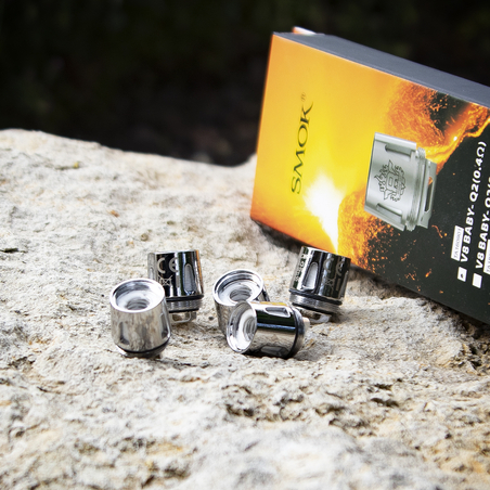 Résistances SMOK TFV8 Baby, résistances SMOK pour TFV8 - Taklope