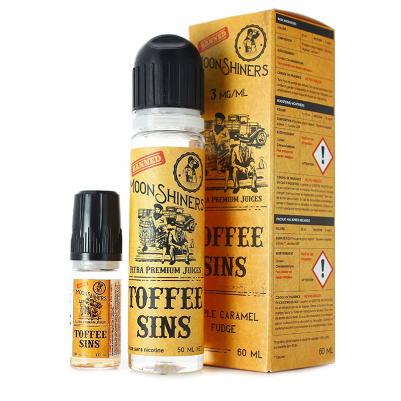 Toffee Sins 50ml MoonShiners - Le French Liquide