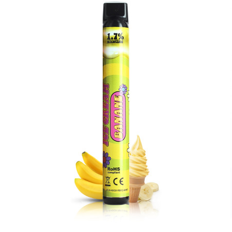 Wpuff Ice Cream Banane - Liquideo