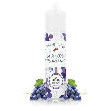 E-liquide Jus de Raisin 50ml Tutti Frutti - Le Coq qui Vape