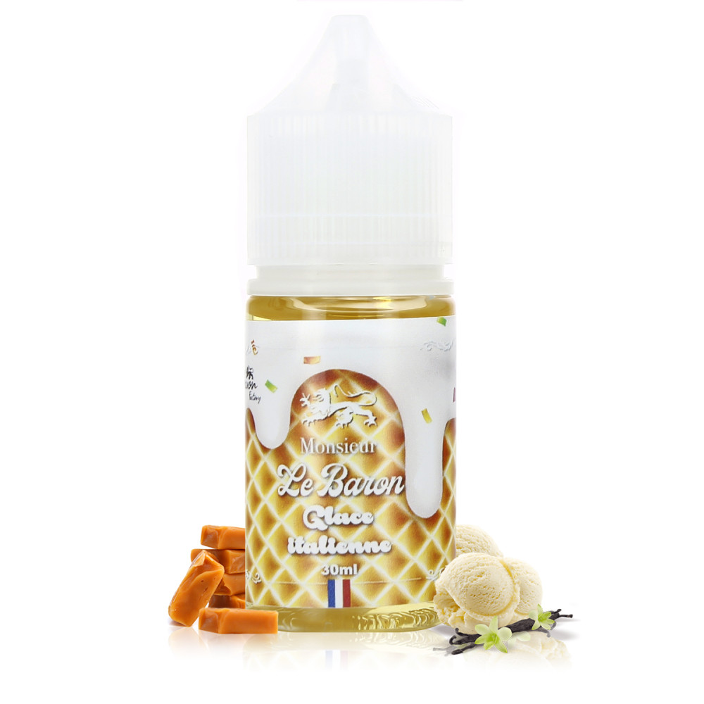 Concentré Glace Italienne 30ml - Mr et Mme La Baronne Concentré Glace Italienne 30ml - Mr et Mme La Baronne