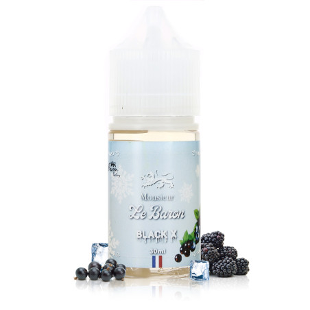 Concentré Black X 30ml - Mr et Mme La Baronne