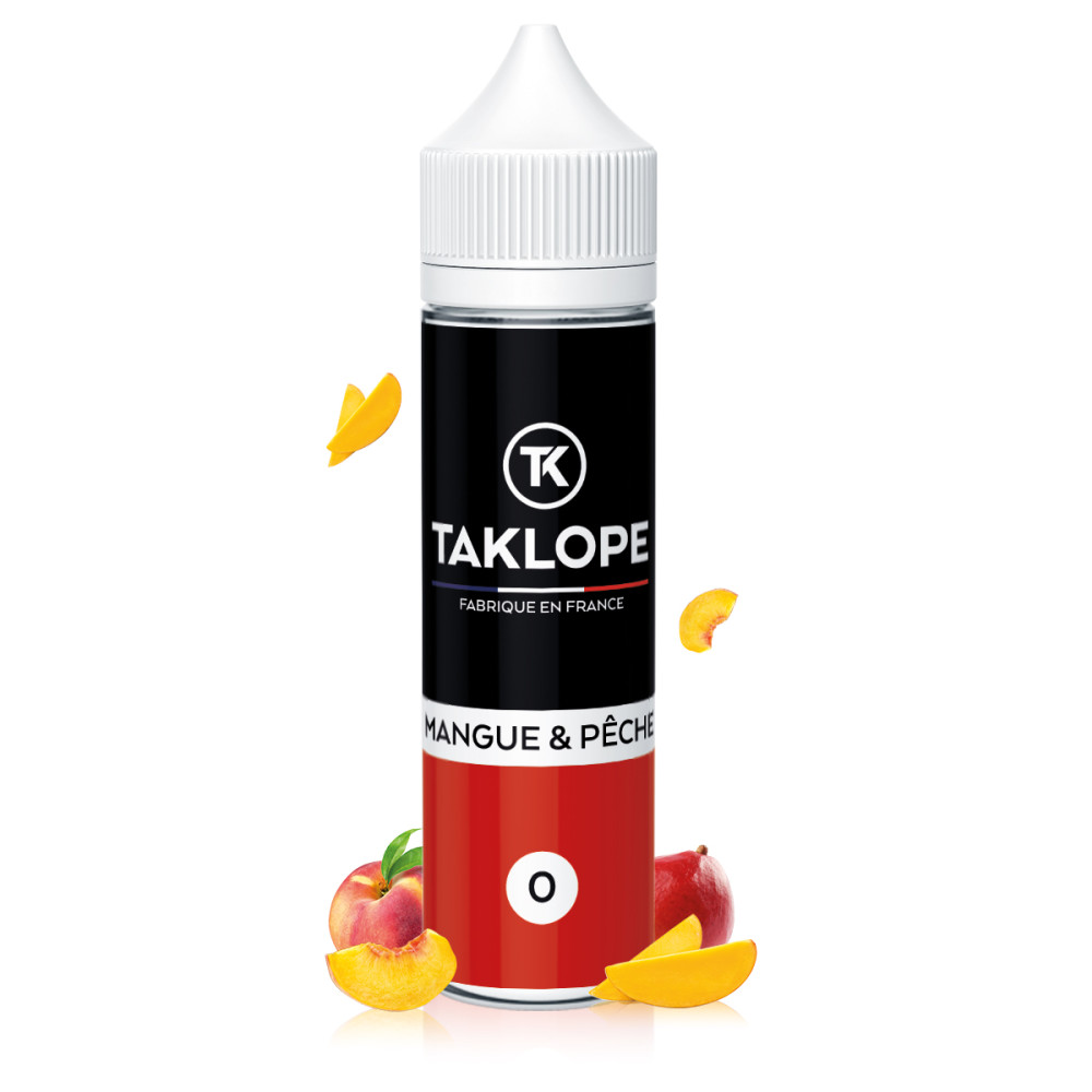 E-liquide Mangue & Pêche 50ml - Taklope