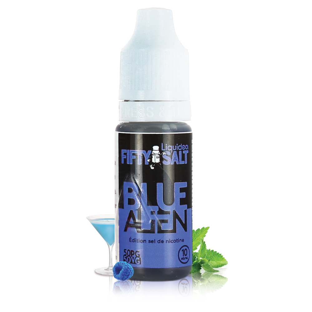 E-liquide Blue Alien Sel de Nicotine Fifty - Liquideo