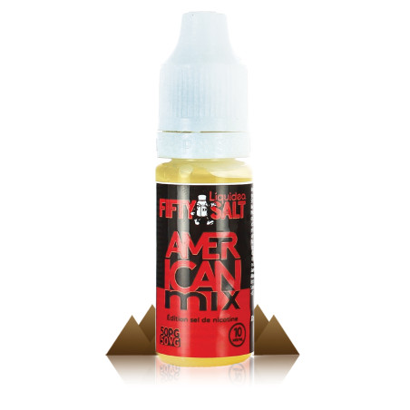 E-liquide American Mix Sel de Nicotine Fifty - Liquideo