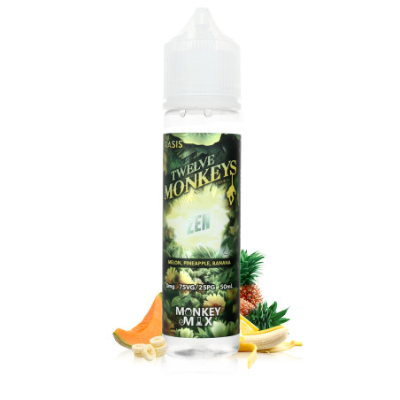 E-liquide Zen 50ml - Twelve Monkeys