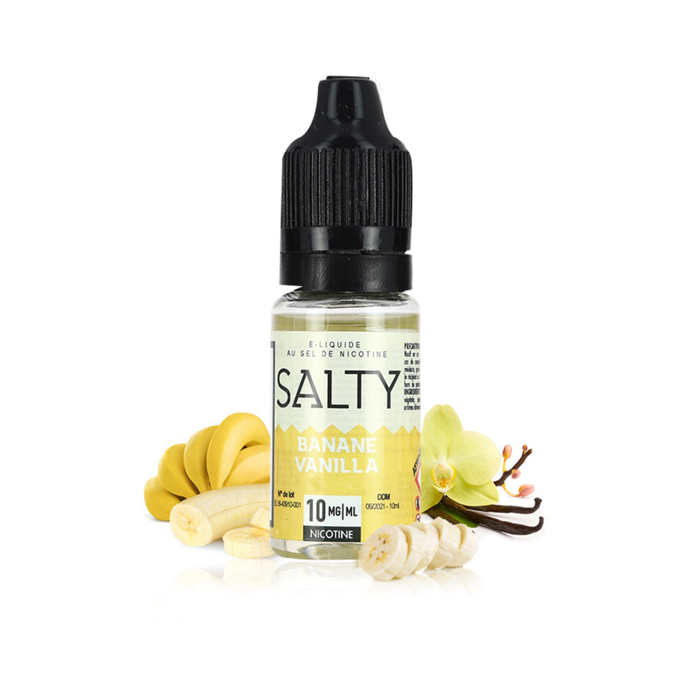 E-liquide Banane Vanilla Salty - Savourea