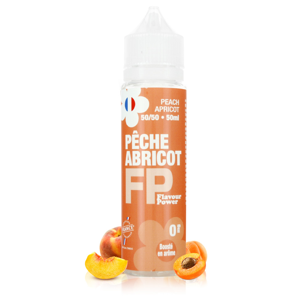 E-liquide Pêche Abricot 50ml - Flavour Power