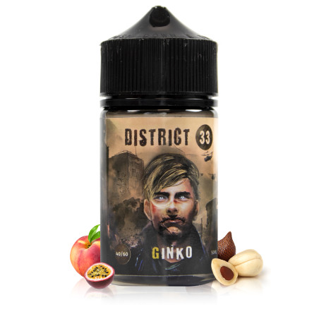E-liquide Ginko 50ml District 33 - Laboratoire H2O