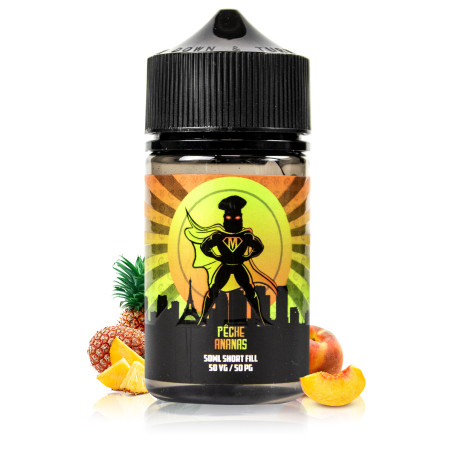 E-liquide Pêche Ananas 50ml - Super Mukk