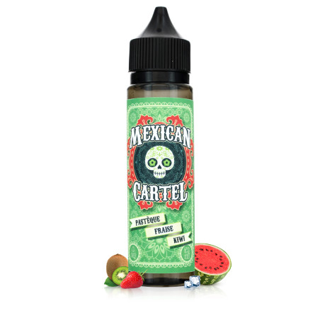 E-liquide Pastèque Fraise Kiwi 50ml - Mexican Cartel