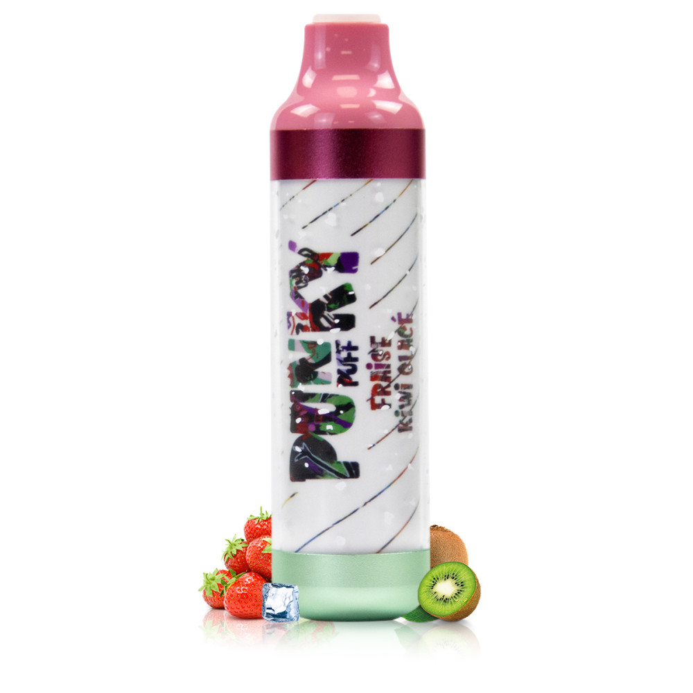 Punky Puff Fraise Kiwi Glacé - Liquideo Punky Puff Fraise Kiwi Glacé - Liquideo
