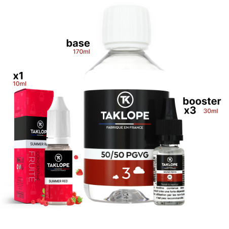 Pack DIY Summer Red 210ml - Taklope