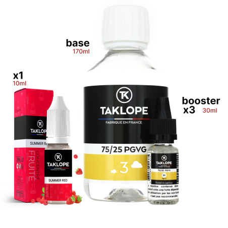 Pack DIY Summer Red 210ml - Taklope