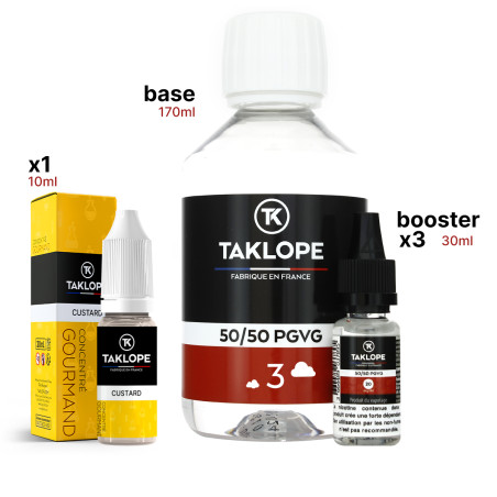 Pack DIY Custard 210ml - Taklope