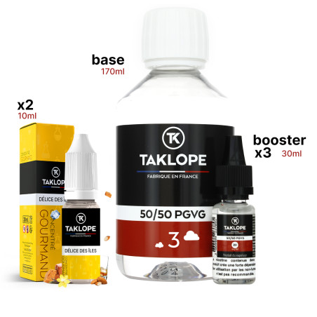 Pack DIY Délice des Îles 220ml - Taklope