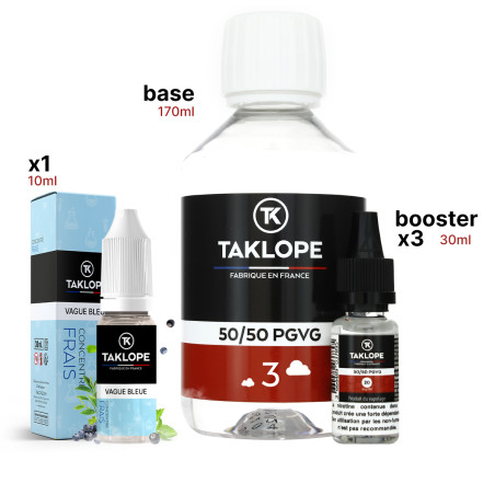 Pack DIY Vague Bleue 210ml - Taklope