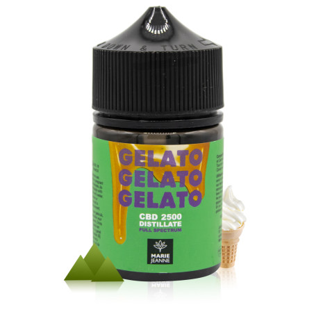 E-liquide CBD Gelato 50ml Wax Edition - Marie Jeanne