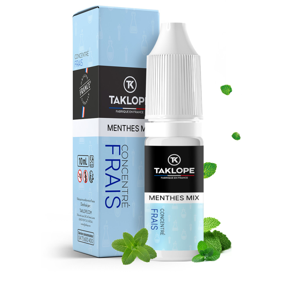 Concentré Menthes Mix 30ml 10% - Taklope Concentré Menthes Mix 30ml 10% - Taklope