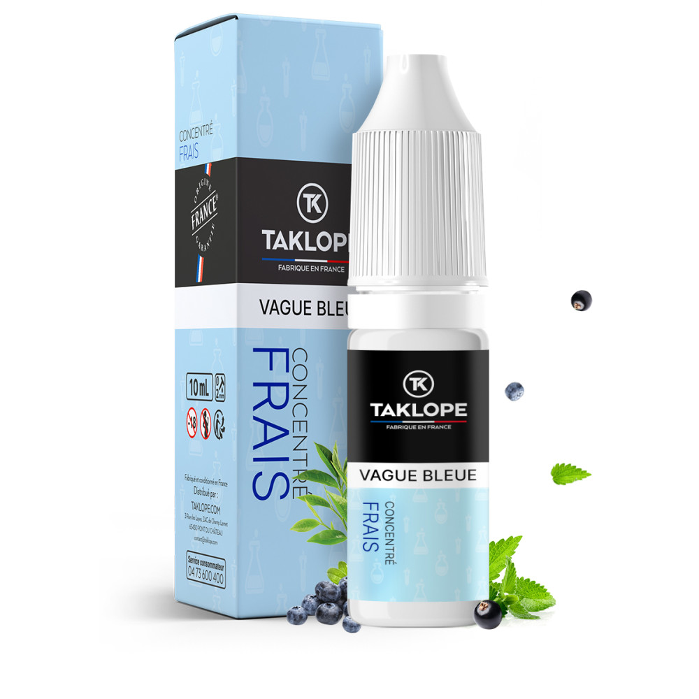 Concentré Vague Bleue 30ml 5% - Taklope Concentré Vague Bleue 30ml 5% - Taklope
