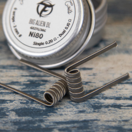 Big Alien DL Ni80 0.20 Ohm Handmade Series - Fumytech