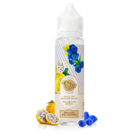 E-liquide Fruit du Dragon Jaune Framboise Bleue 50ml Le Petit Verger - Savourea