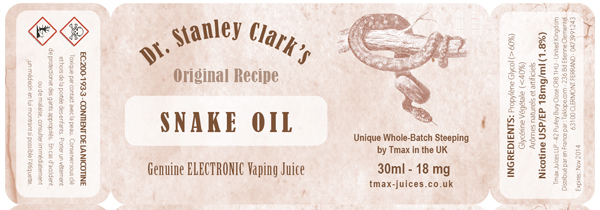 e-liquide snake oil
