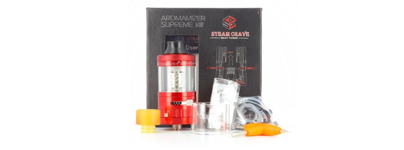Aromamizer Supreme V2.1 RDTA : contenu de la boîte Aromamizer Supreme V2.1 RDTA : contenu de la boîte