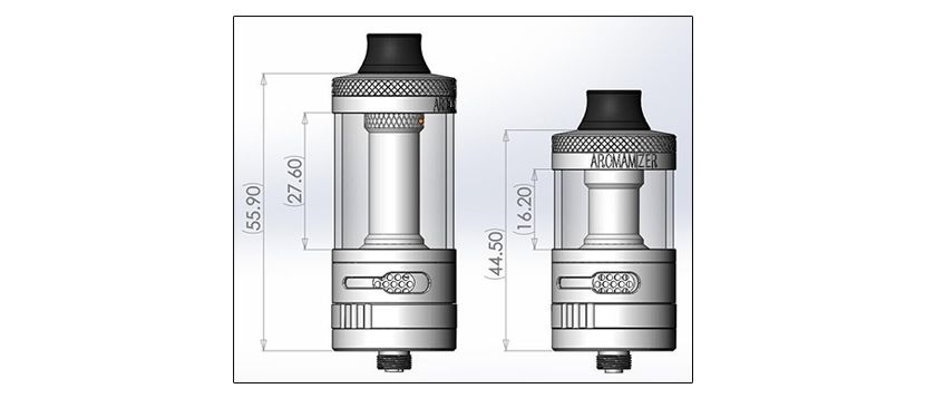 Réservoir 5ml top-fill avec option « extensible » Réservoir 5ml top-fill avec option « extensible »